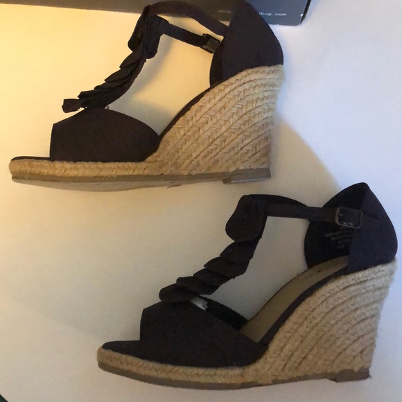 Ladies Emma Wedge Sandals - Picture 5 of 10